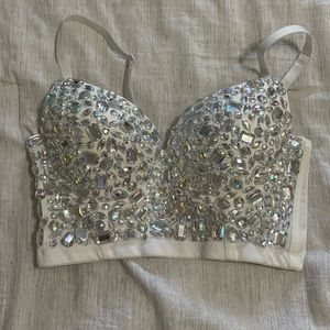 Rhinestone top